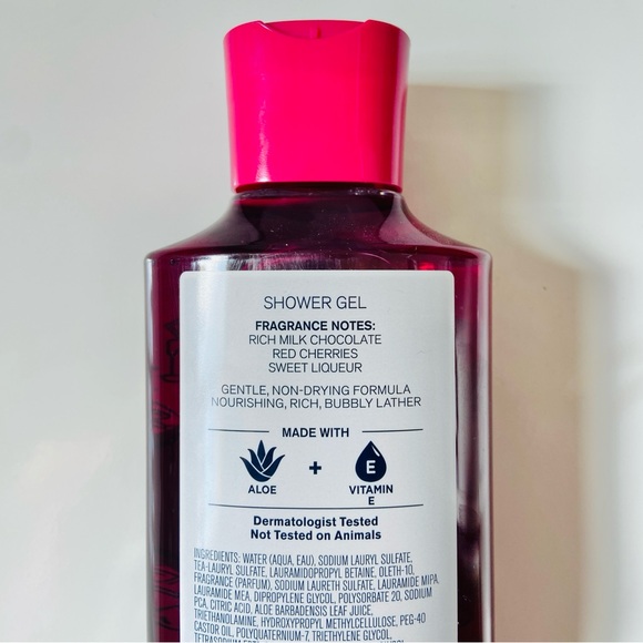 Bath & Body Works Chocolate Covered Cherry Shower Gel & Lotion - Picture 2 of 5